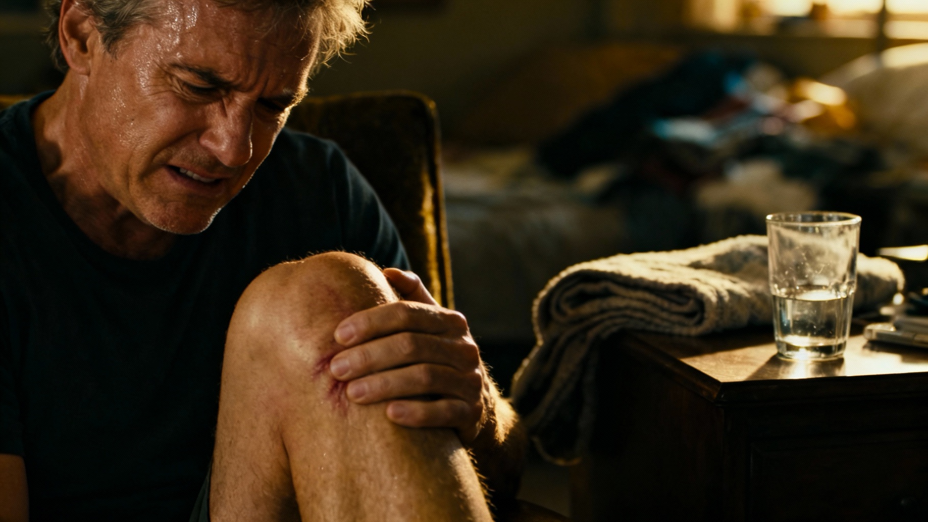 Douleur dans la jambe gauche : signe d'infarctus à ne pas négliger