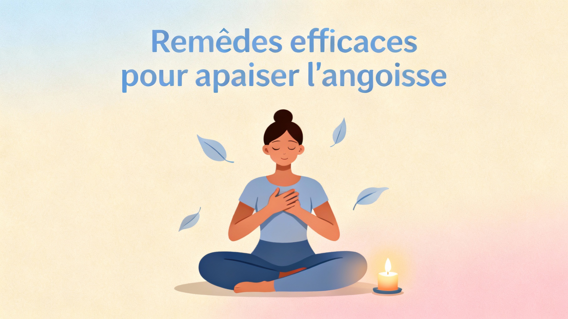Remèdes efficaces pour apaiser l'angoisse