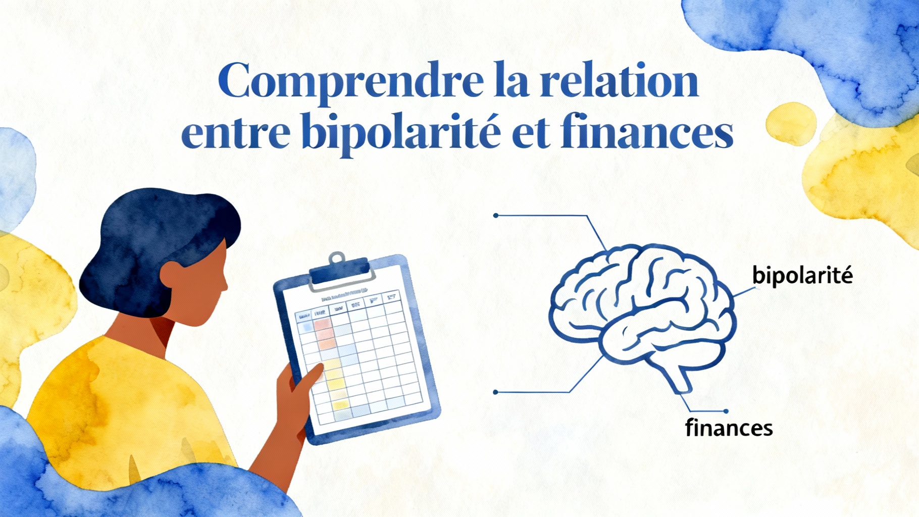 Les bipolaires et l'argent : comment mieux gérer son budget 1 Comprendre la relation entre bipolarité et finances