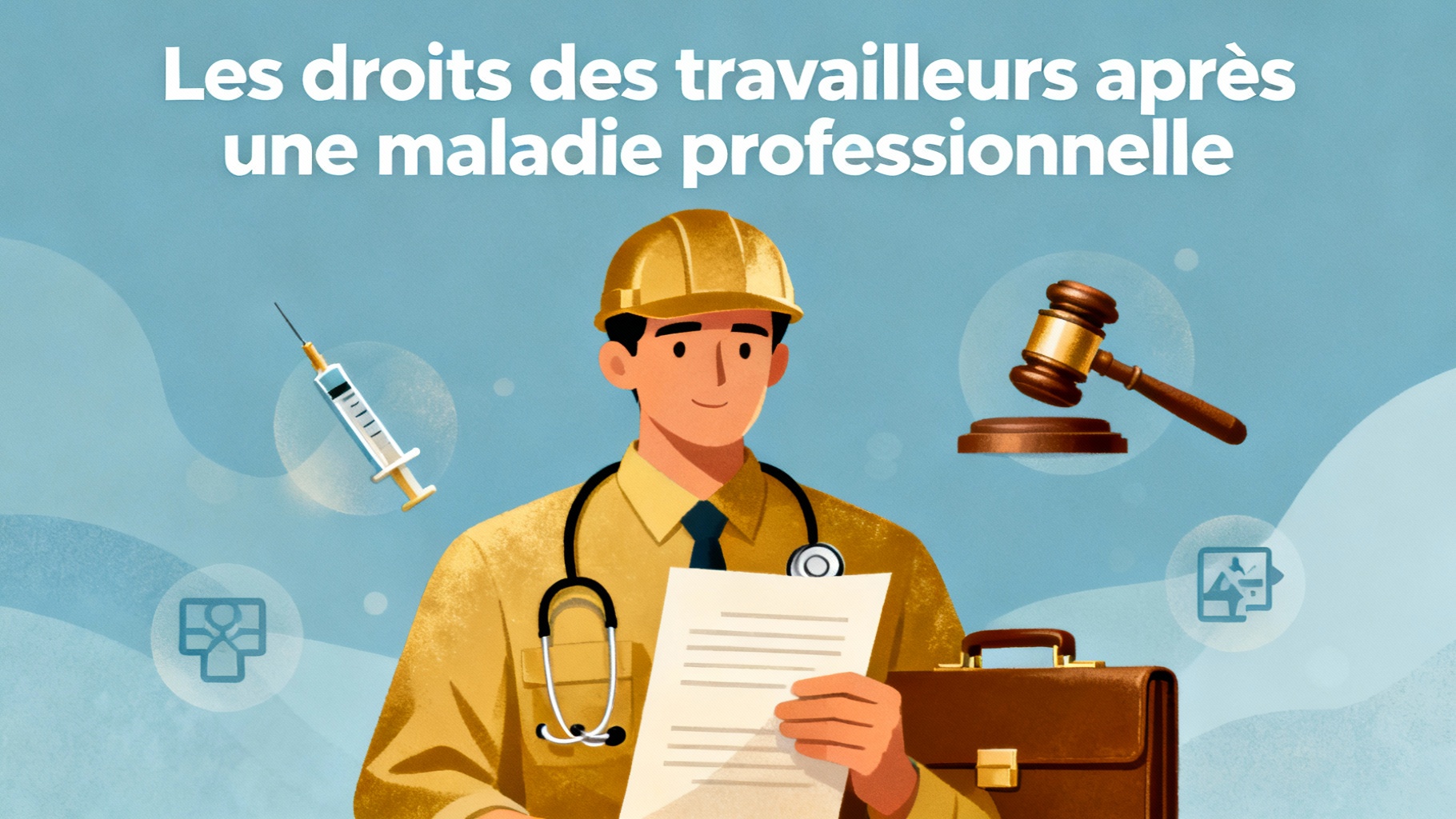 Maladie professionnelle reconnue : que faire ensuite ? 1 Les droits des travailleurs après une maladie professionnelle
