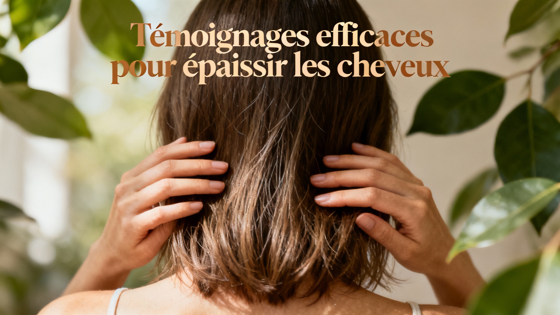 Temoignages efficaces pour épaissir les cheveux