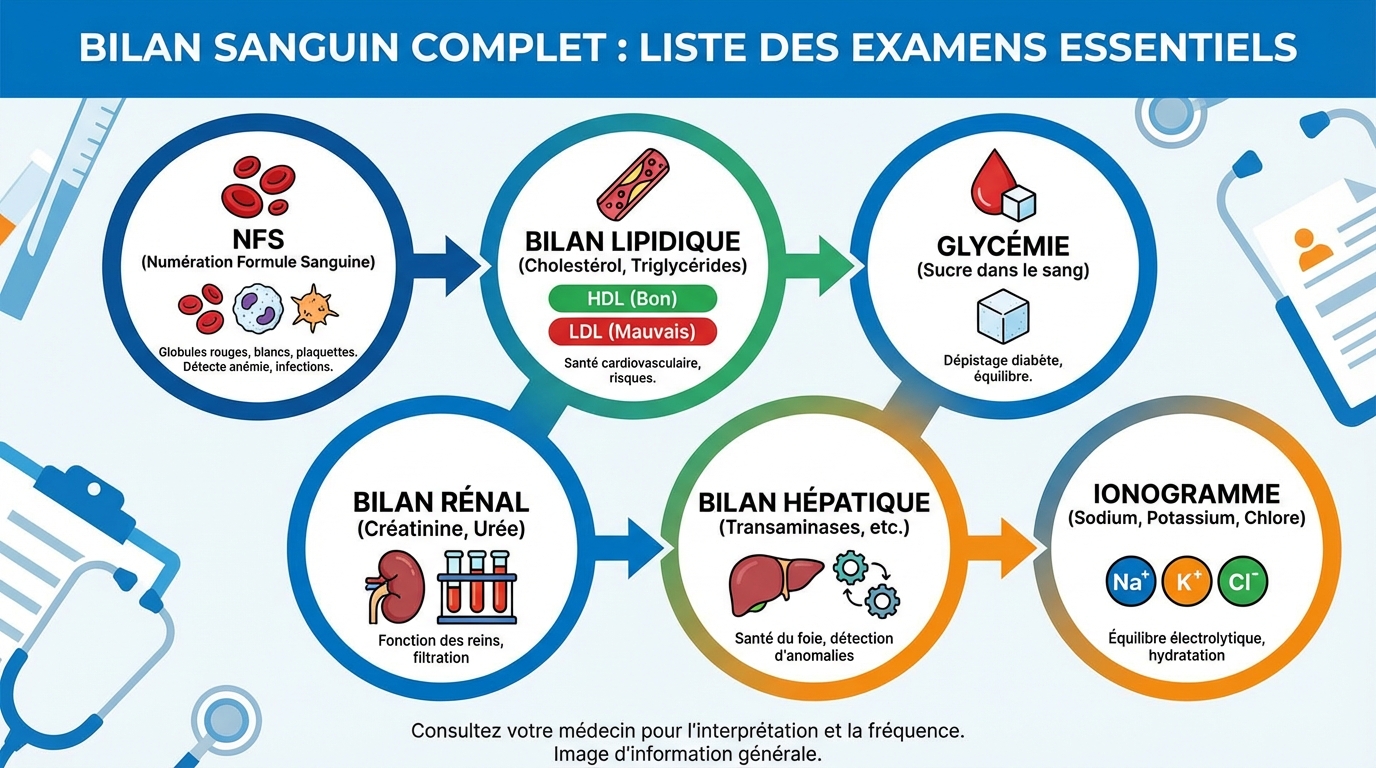 Importance des analyses sanguines