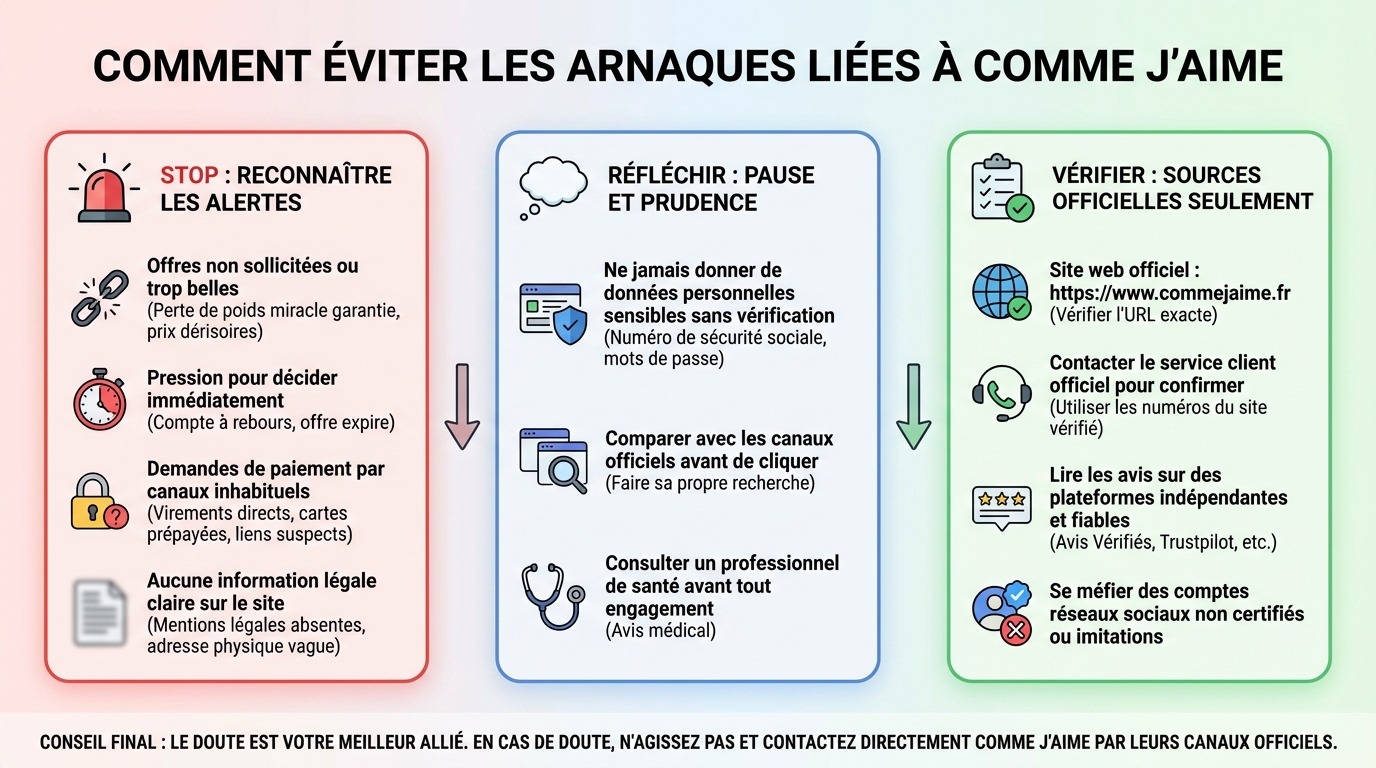 Comment éviter de se faire arnaquer par comme j'aime 1 Témoignages d'utilisateurs