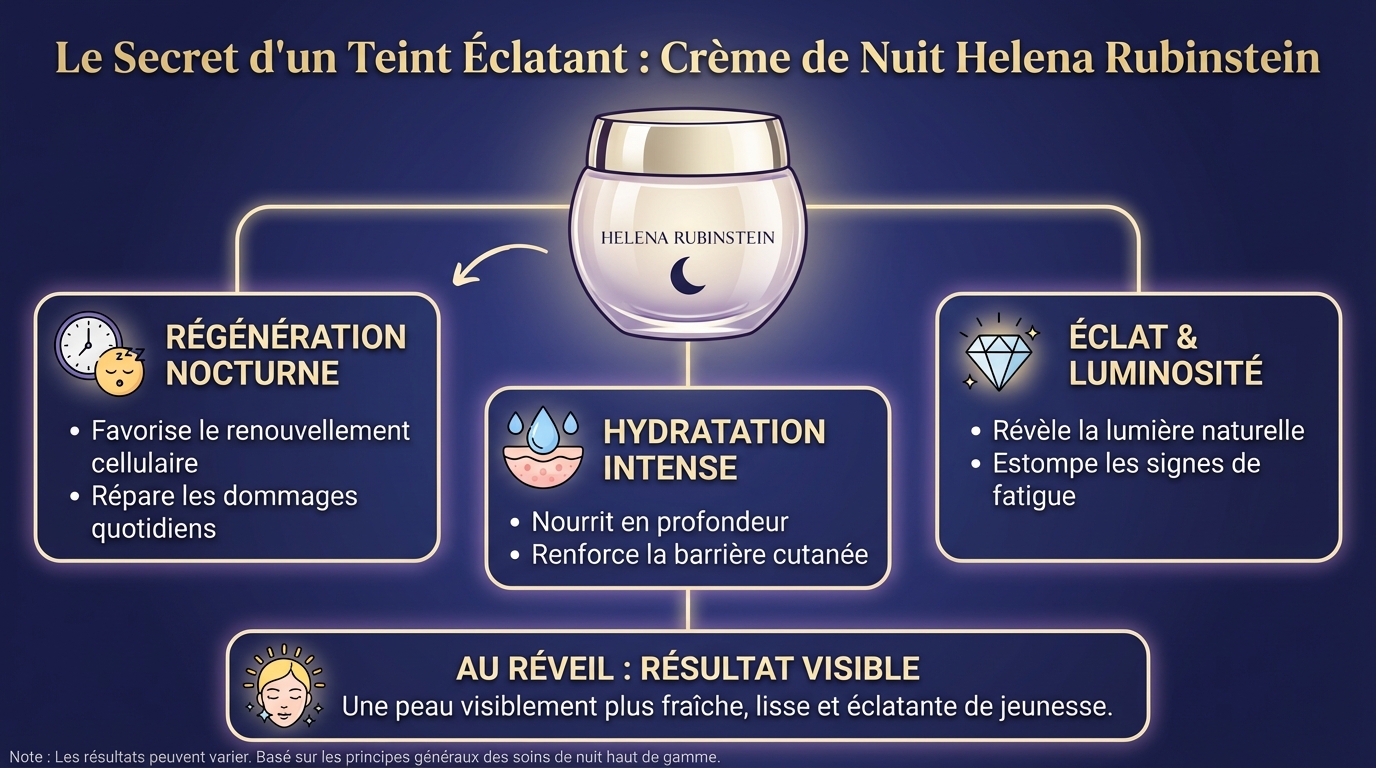 Comment utiliser la crème de nuit ?