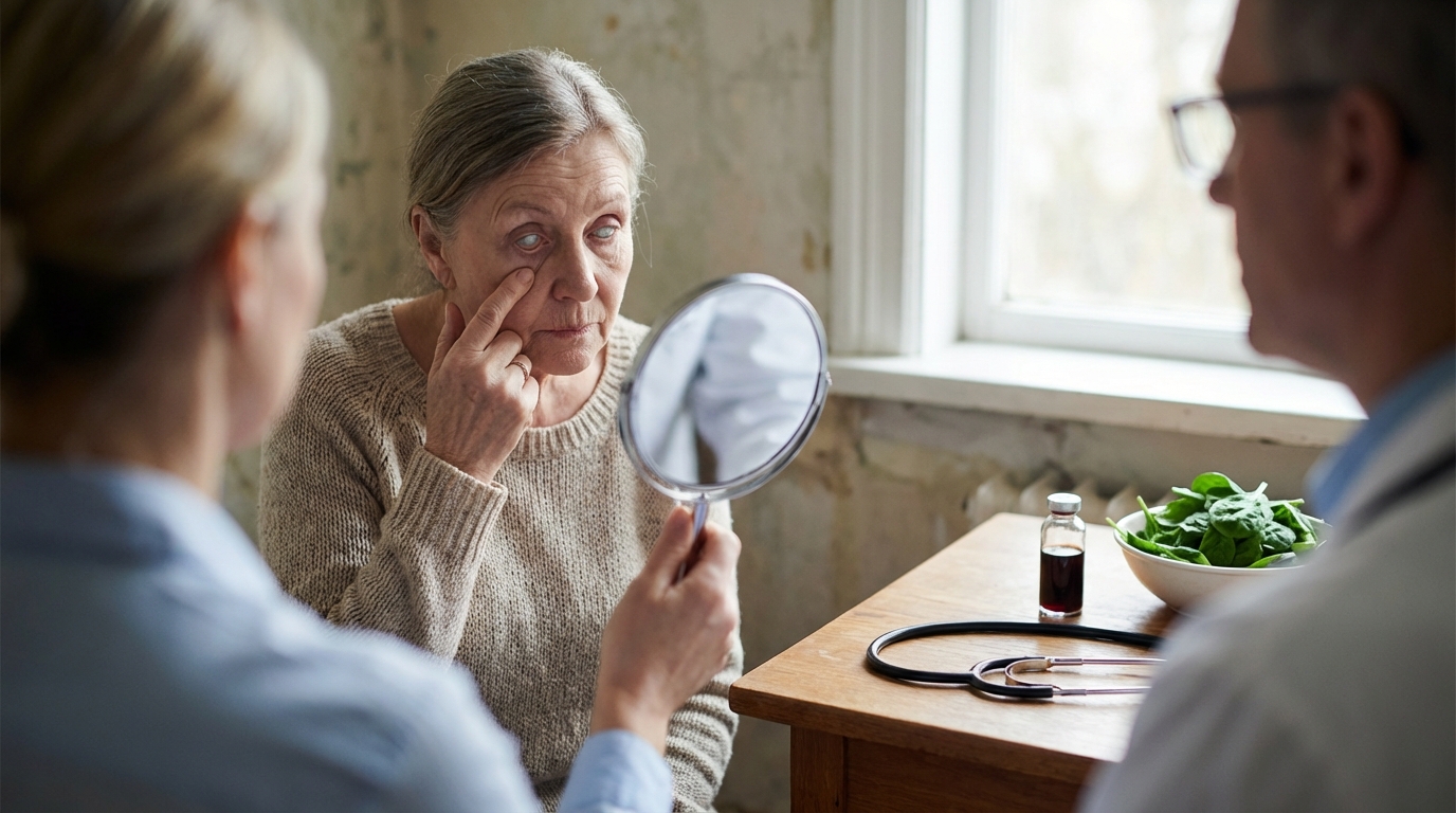 Les signes d'anémie : que révèlent vos yeux ?