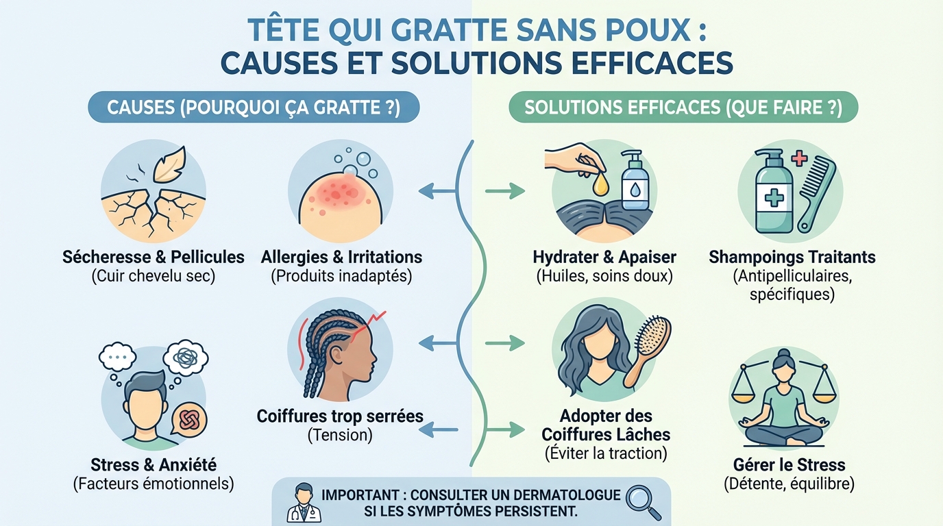 Causes possibles des démangeaisons