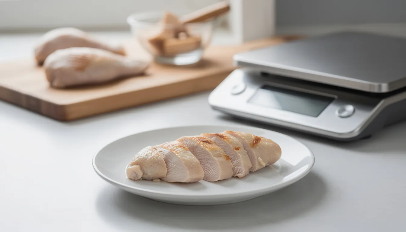 100 g de poulet : quelle quantité de protéines réellement ?