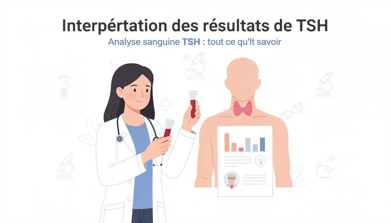 Interprétation des résultats de TSH
