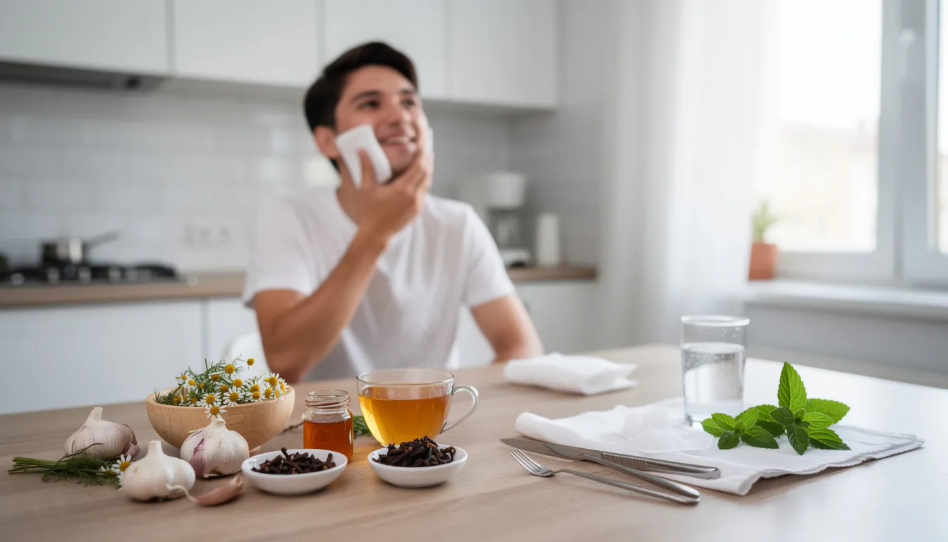 Antibiotique naturel après extraction dentaire : guide complet