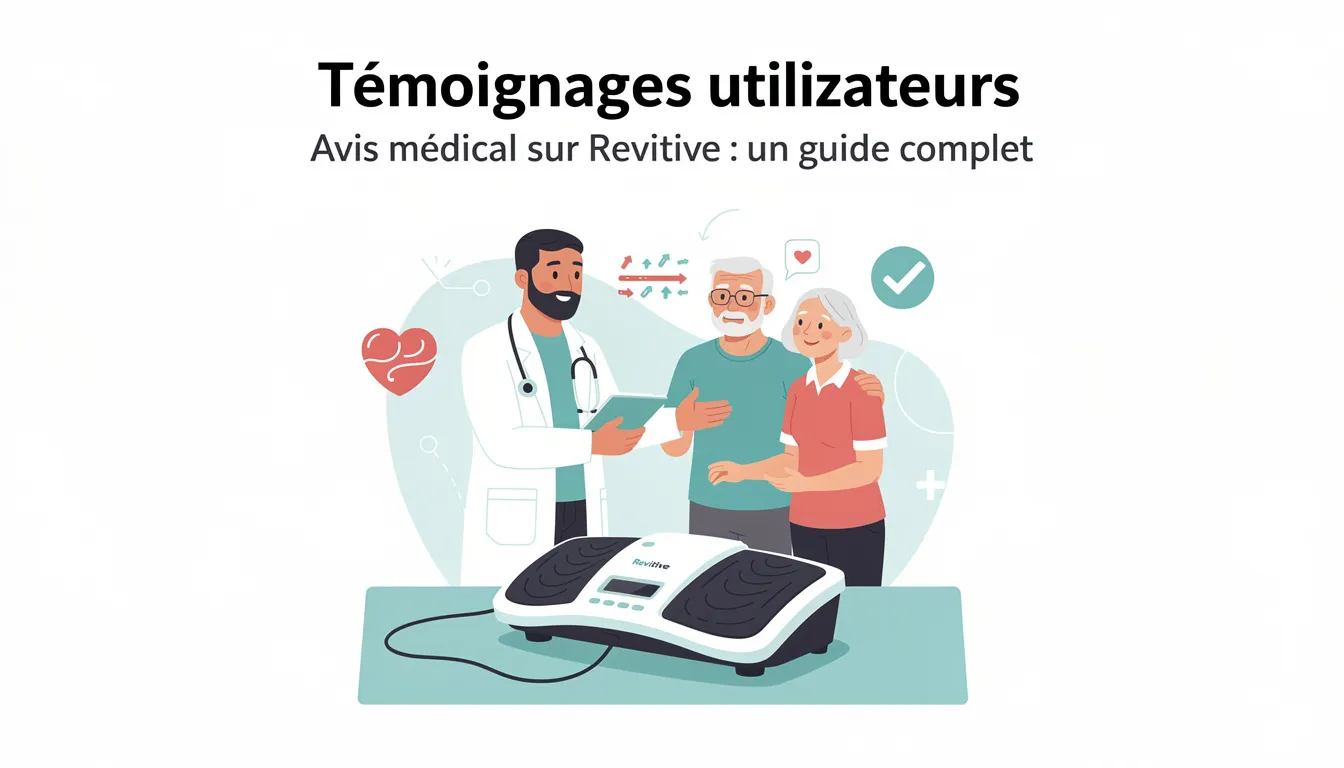 Avis médical sur revitive : un guide complet 1 Témoignages utilisateurs