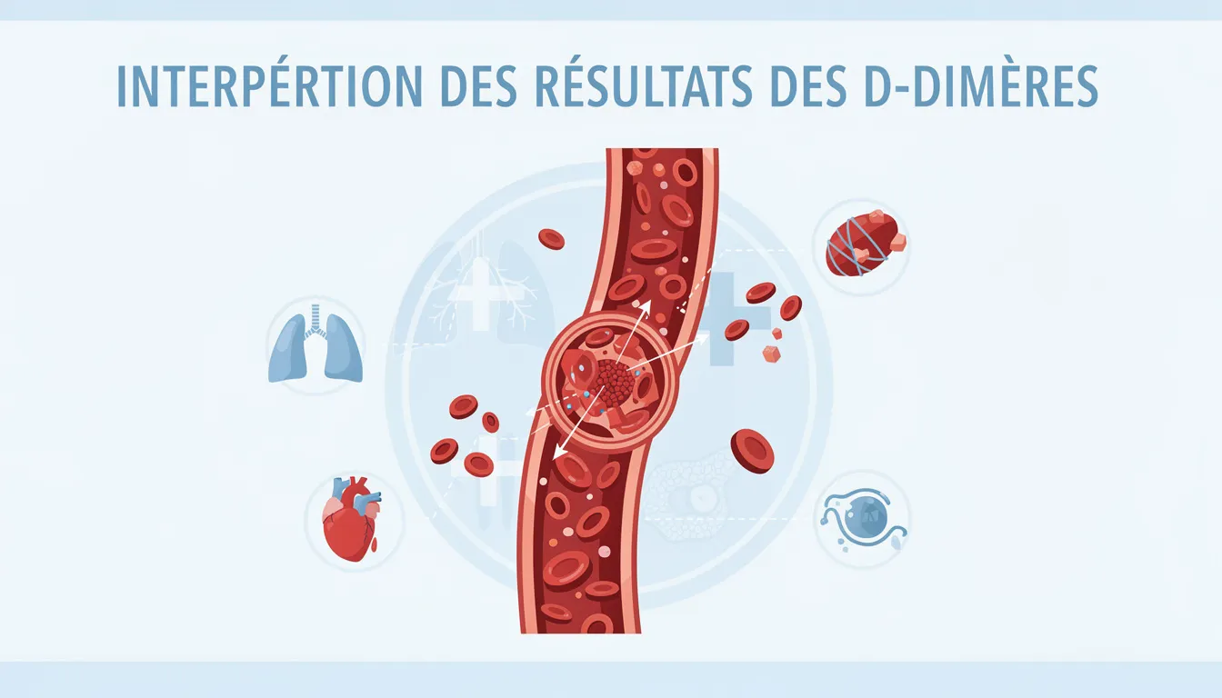 Interprétation des résultats des D-dimères