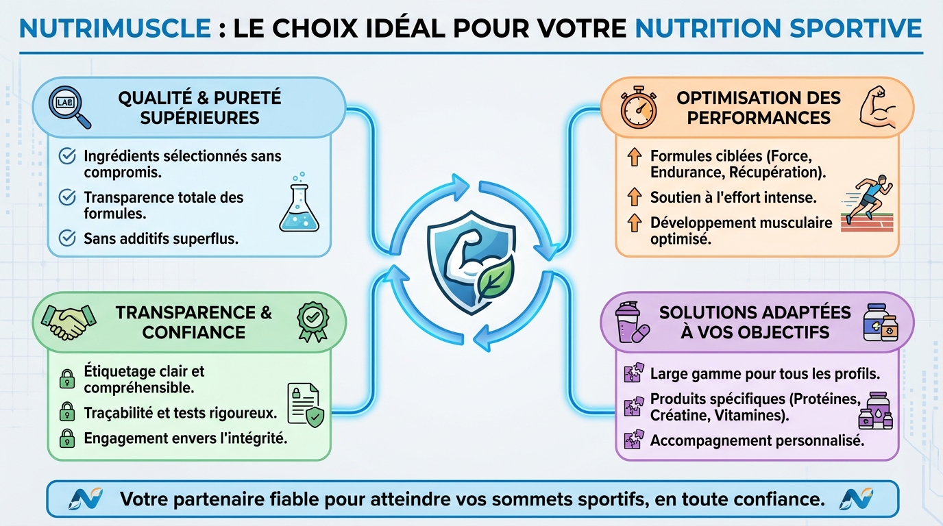 Pourquoi choisir Nutrimuscle ?