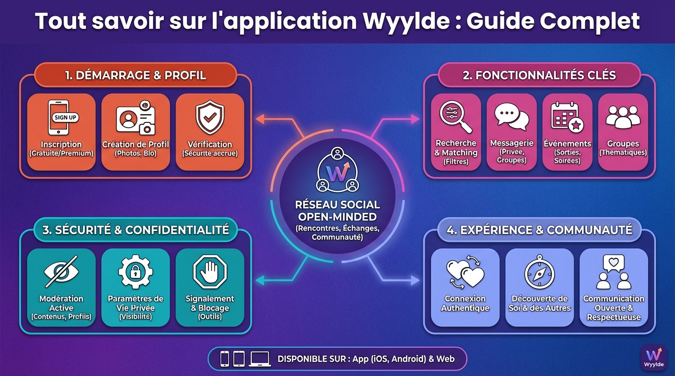 Tout savoir sur l'application wyylde : guide complet 1 Fonctionnalités principales de Wyylde