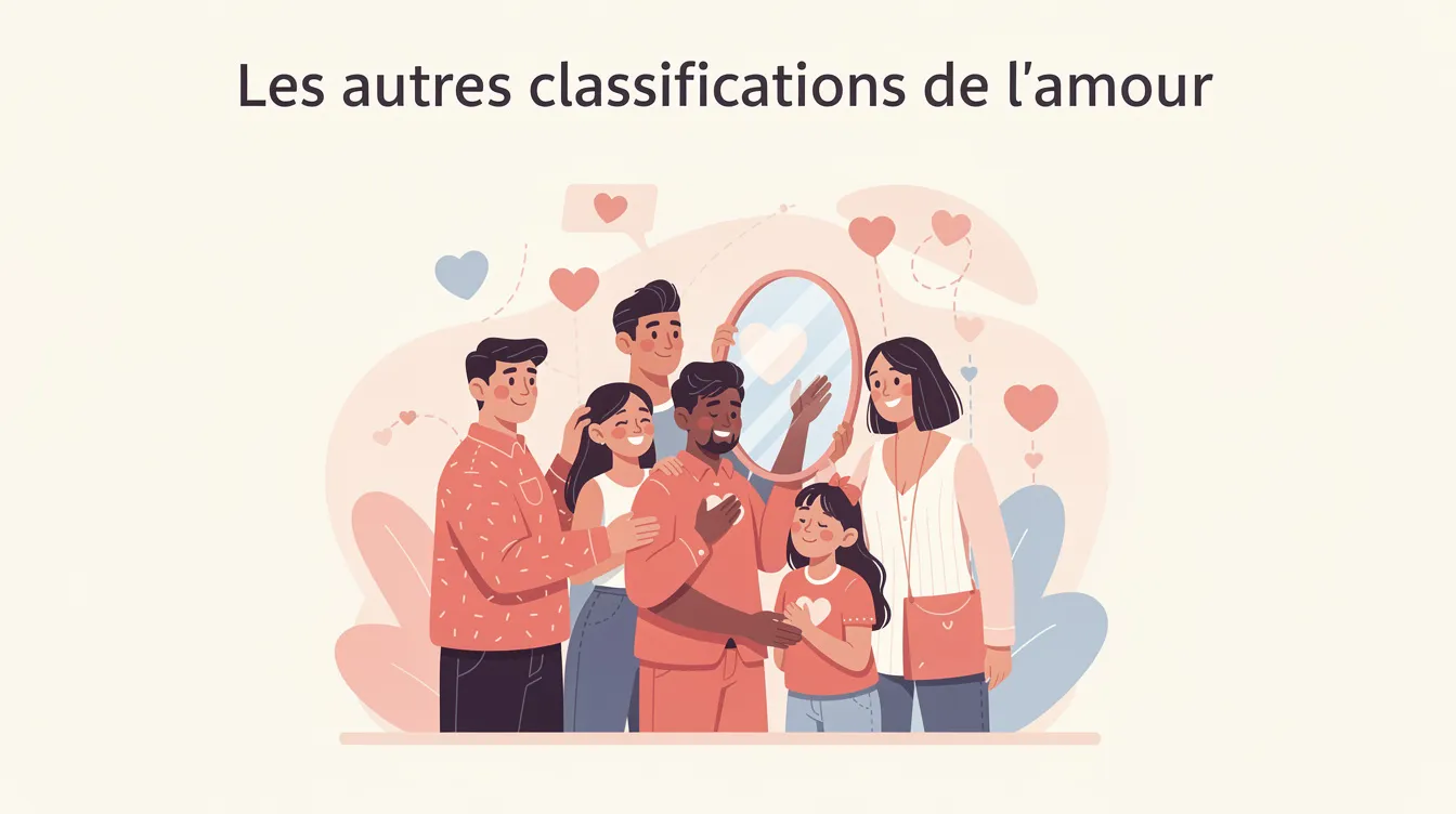 Les autres classifications de l’amour