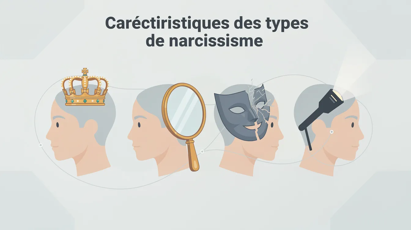 Caractéristiques des types de narcissisme
