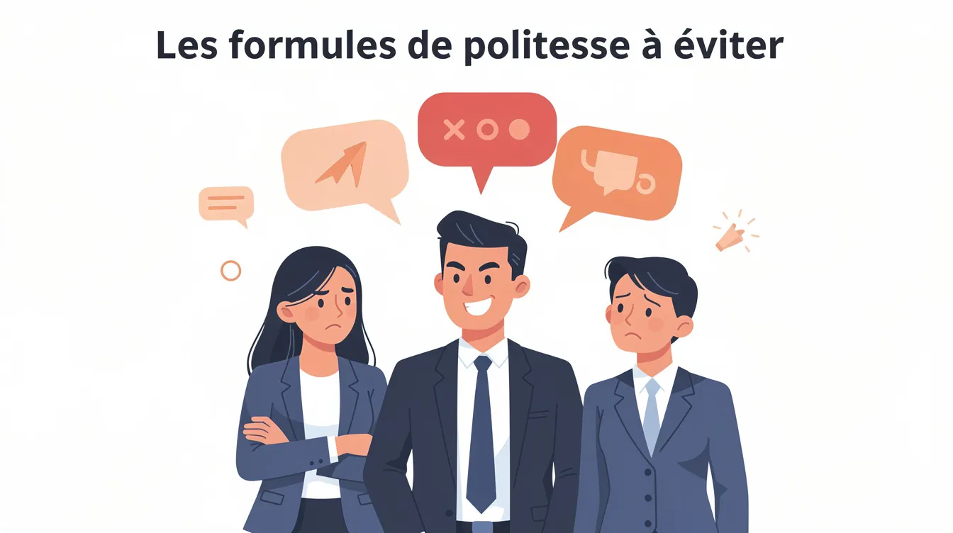 Les formules de politesse méprisantes à éviter absolument 1 Les formules de politesse à éviter