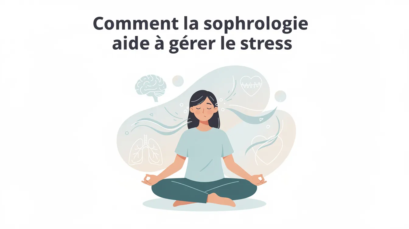 Que soigne la sophrologie ? découvrez ses bienfaits 1 Comment la sophrologie aide à gérer le stress