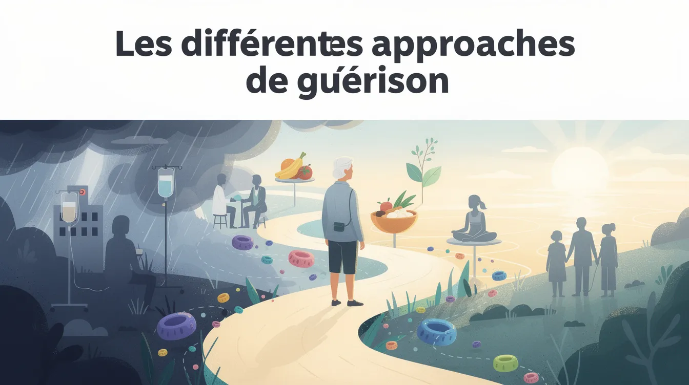 Les différentes approches de guérison