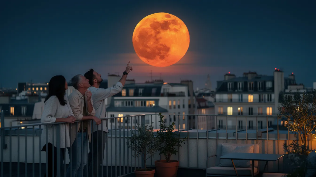 Tout savoir sur la lune orange de 2022