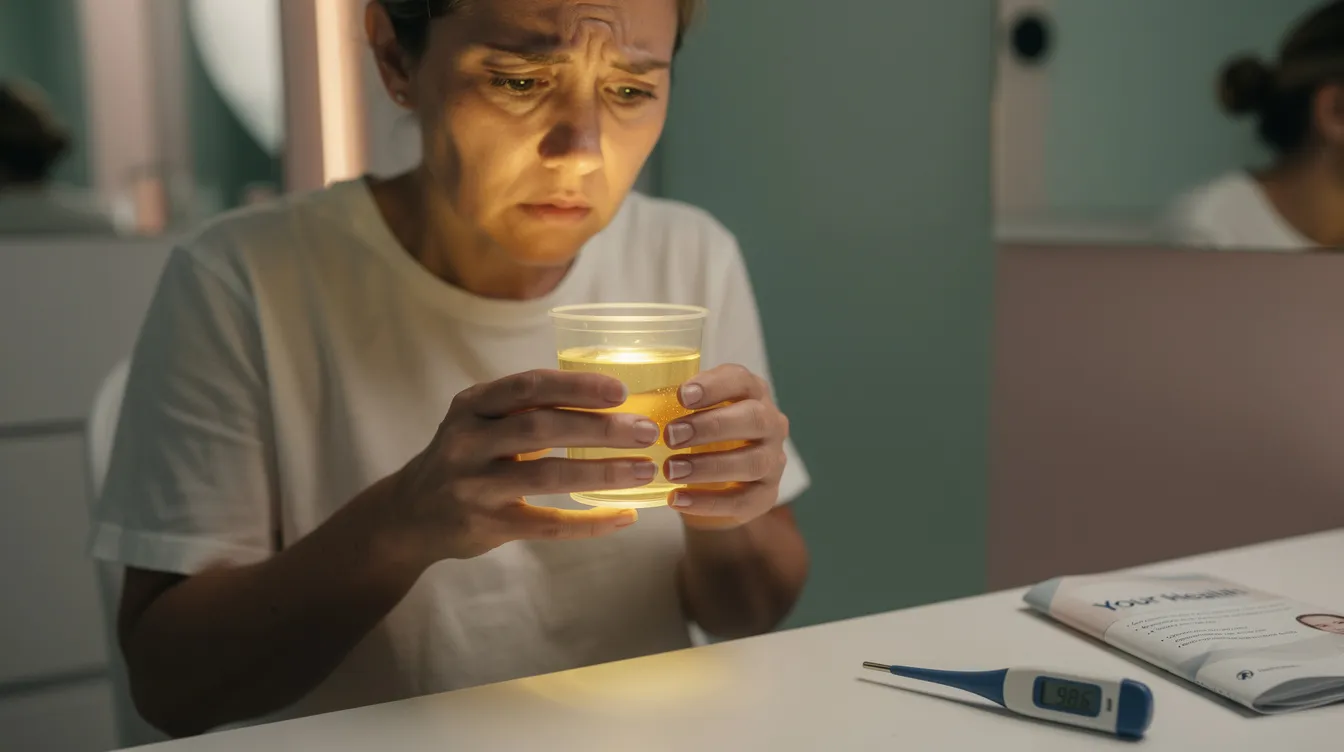 Urine jaune fluorescent : causes, implications et solutions 1 Quand s'inquiéter : signes d'alerte
