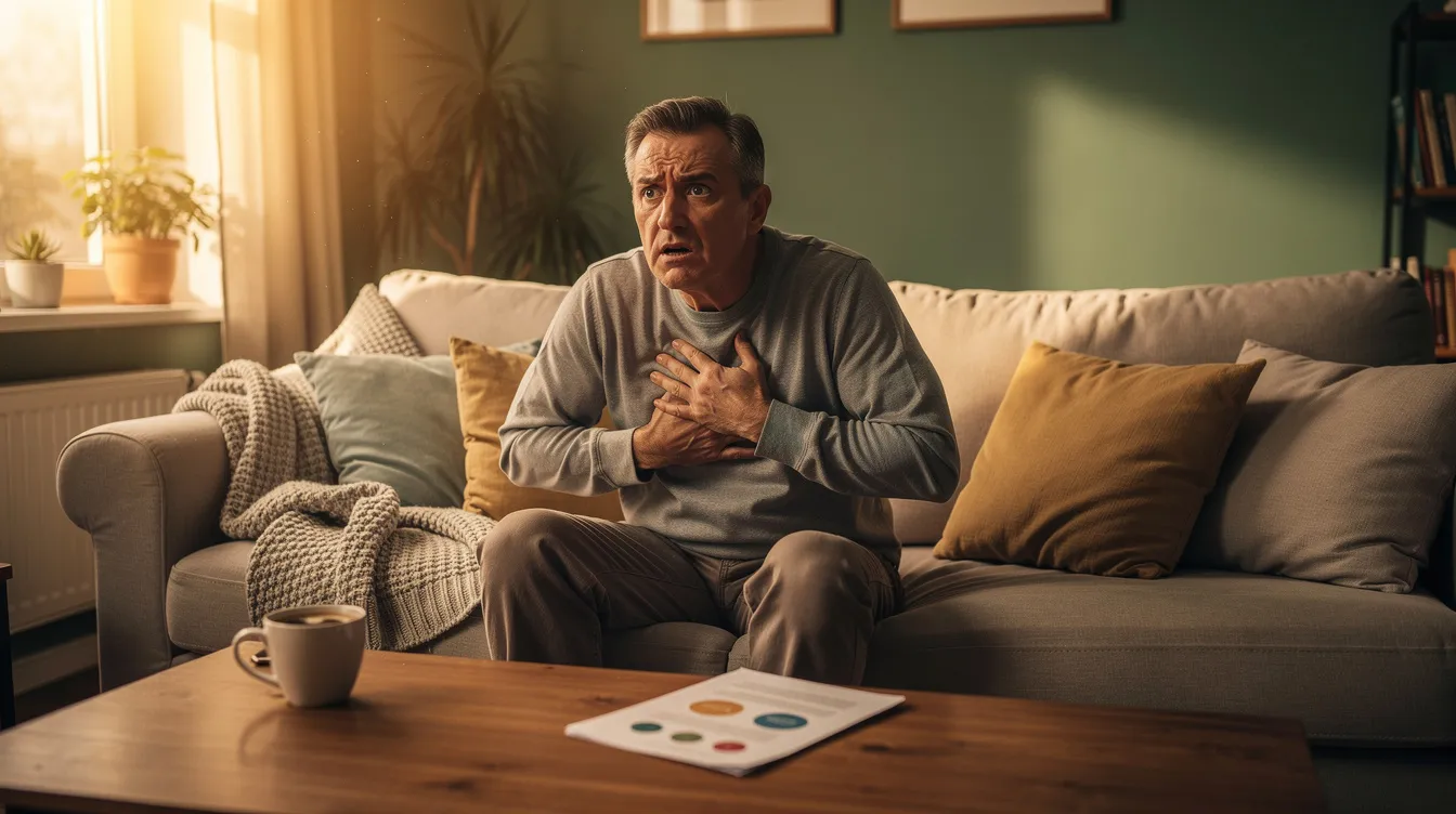 Symptômes de crise cardiaque : combien de temps avant l'alerte ?